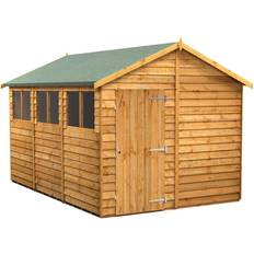 power Sheds 12 8ft Overlap Dip Treated Shed (Building Area )