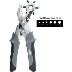 Revolving Punch Pliers on sale General Tools Heavy Duty Self-Opening Hole Belts Pet Collars Handbags More Revolving Punch Plier