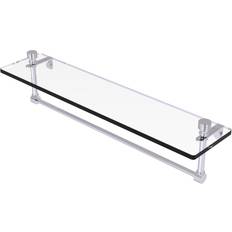 Glass Towel Rails Allied Brass 22 Inch Glass Vanity Shelf FT-1 22TB-PC