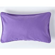 Purple Cushion Covers Homescapes Cotton Plain Cushion Cover Purple (50x)