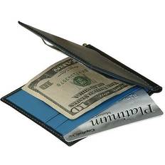 Credit card wallet Leather Slim Money Clip Credit Card Wallet