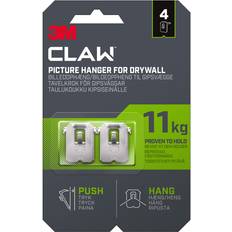 3M Claw Koukut Kipsiseinään 4 kpl