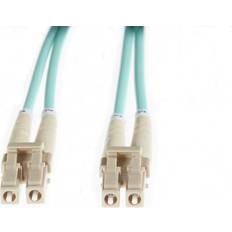 FL.OM4LCLC25M fibre optic cable LC OM4 Aqua