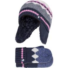 Heat Holders Nordic Dream Girls & Mittens Blue