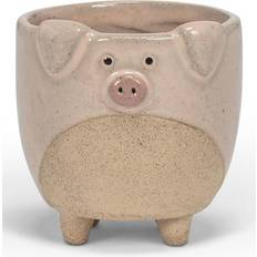 Abbott Small Pig on Legs Planter 2.5 in H