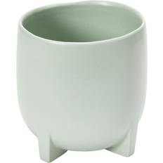 Pots, Plants & Cultivation 6" Stoneware Footed Planter Hello Honey