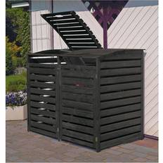 Schuppen für Mülleimer Promadino Mülltonnenbox "Vario III" (Gebäudefläche )