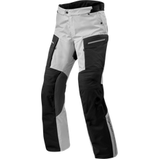 Silver Motorcycle Trousers REV'IT! Pants Offtrack H2O Black Standard Motorcycle Pants