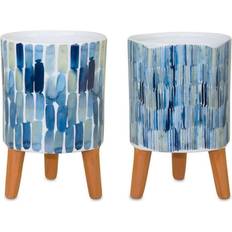Melrose Decorative Pot w/Legs Set of 2