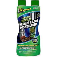 Green Gobbler Drain Clog Remover & Cleaner for Toilets Sinks Formula