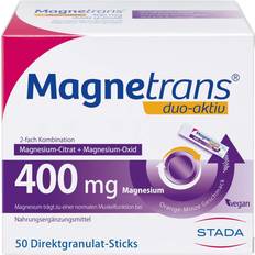 Rezeptfreie Arzneimittel MAGNETRANS duo-aktiv 400 mg Sticks