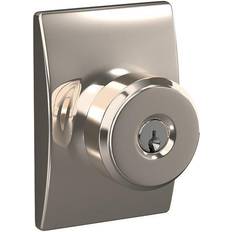 Schlage F51A-BWE-CEN Custom Bowery Single Cylinder Keyed Knob