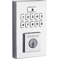 Kwikset keyless entry door locks Kwikset 9260CNT-S SmartCode Deadbolts Touchpad Cylinder