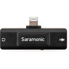 Saramonic SR-EA2D Lightning Interface for Apple iPhones & iPads w/3.5mm TRS or TRSS Microphone/Audio Input Out