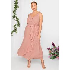 Yours Ruffle Bridesmaid Wrap Dress