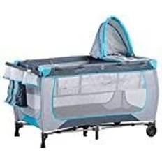 Travel cot Eco Toys Bed travel cot playpen changing table