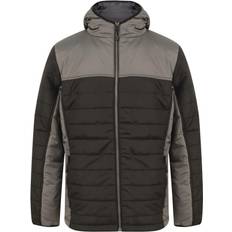 Finden & Hales and Hooded Contrast Padded Jacket