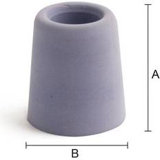 Habo dörrbroms vit Habo Dörrstopp 40x36 mm Grå/Vit