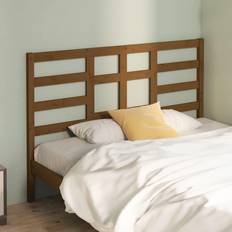 vidaXL honungsbrun 126x4x104 massiv furu Sänggavel