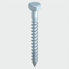 Building Materials Timco 10160CSC Coach Screw BZP 10.0 Box