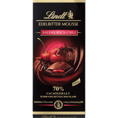 Lindt Chocolates Lindt Edelbitter Schokolade Mousse Sauerkirsche-Chili 150g