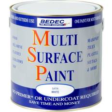 Bedec Multi Surface Paint Satin Soft White