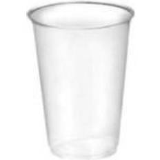 Plastglas 20cl. klar PLA Bionedbrydelig 100