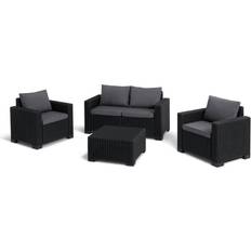 Keter Outdoor Lounge Sets Garden & Outdoor Furniture Keter California 4 Outdoor Lounge Set