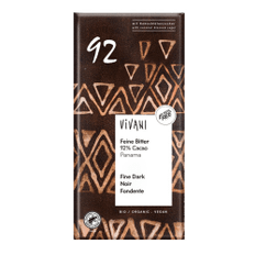 Vivani Schokolade Vivani Cacao 92% Feine Bitter Schokolade Panama bio