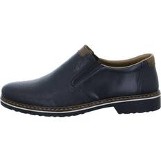 Rieker Herre/Unisex Loafers Rieker Men's Loafers, Black Schwarz Mogano