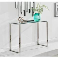 Silver Console Tables Furniturebox Box Miami Box Console Table