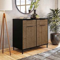 Black Sideboards Madrid 2 Door Sideboard