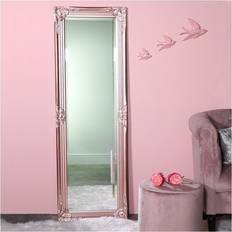 Glass Wall Mirrors Melody Maison Tall Ornate Wall Mirror 47x142cm