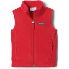 Boys Fleece Vests Children's Clothing Columbia Boys' Steens Mountain Fleece Vest - Red