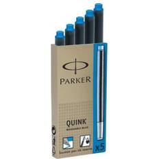 Parker Quink Washable Ink Cartridges of 5 ROYAL BLUE