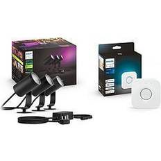 Philips Hue Lily White Smart Spotlight Base Kit Bridge Ground Lighting