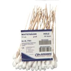 Wattestäbchen Dr. Junghans Medical Holz 15 großer Kopf 50 St