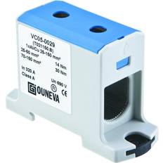 Otl-Isoleret Universal Klemme Aluminium Kobber 25-150 mm2 Blå