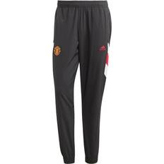 Fitness & Gym - Rouge Pantalons Adidas Manchester United Icon Tracksuit - Black