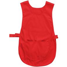 Coton Tabliers Portwest Chasuble Avec Poche - L/XL - Rouge Tablier Rouge