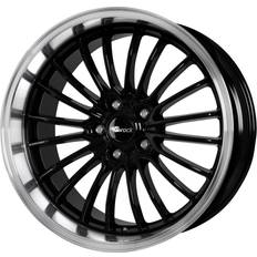 Bilfälgar Brock B24GP schwarz glanz hornpoliert 9.0x20 5/112.00 ET40 B66.6