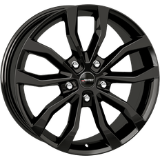 Autec Uteca Gloss Black 8.5x19 5/108 ET45 CB63.4