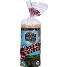 Snacksit ja Näkkileivät Lundberg Galettes de Riz Brun Biologique Toast à la Cannelle 269 g