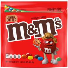 Food & Drinks M&M´S Peanut Butter Milk Chocolate Candy, Resealable Bag