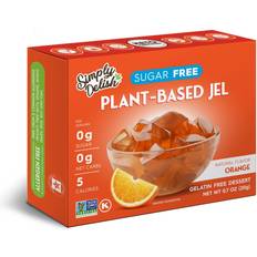 Orange Sweet & Savoury Spreads Simply Delish Natural Jel Dessert Sugar Free Orange 0.7 Pack