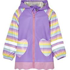 Violet Imperméables Playshoes Veste Imperméable Fille - Violet