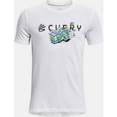 Under Armour Camiseta de running curry trolly - White