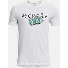 Trolly Under Armour Kids Curry Trolly T-shirt - Hvid