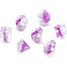 Eclipse Dice Amethyst Polyhedral Set