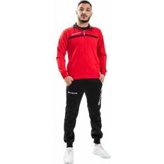 Rosso Tute intere Givova Tuta One Full Zip Polarfleece - Rouge